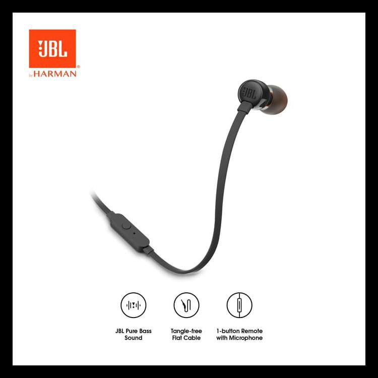 JBL T110 Black TERLENGKAP