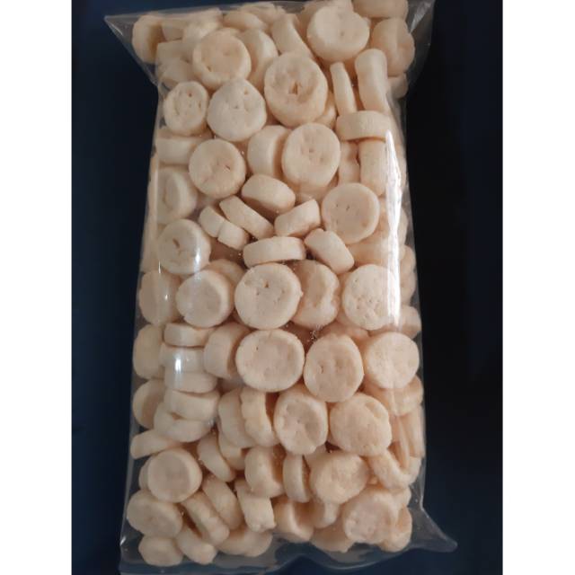 

Kerupuk kancing mini (ikan tenggiri) KUALITAS SUPER
