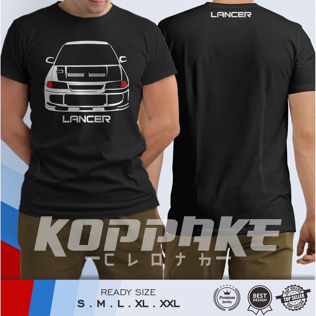 Kaos Mobil Mitsubishi Lancer Evo Baju Otomotif