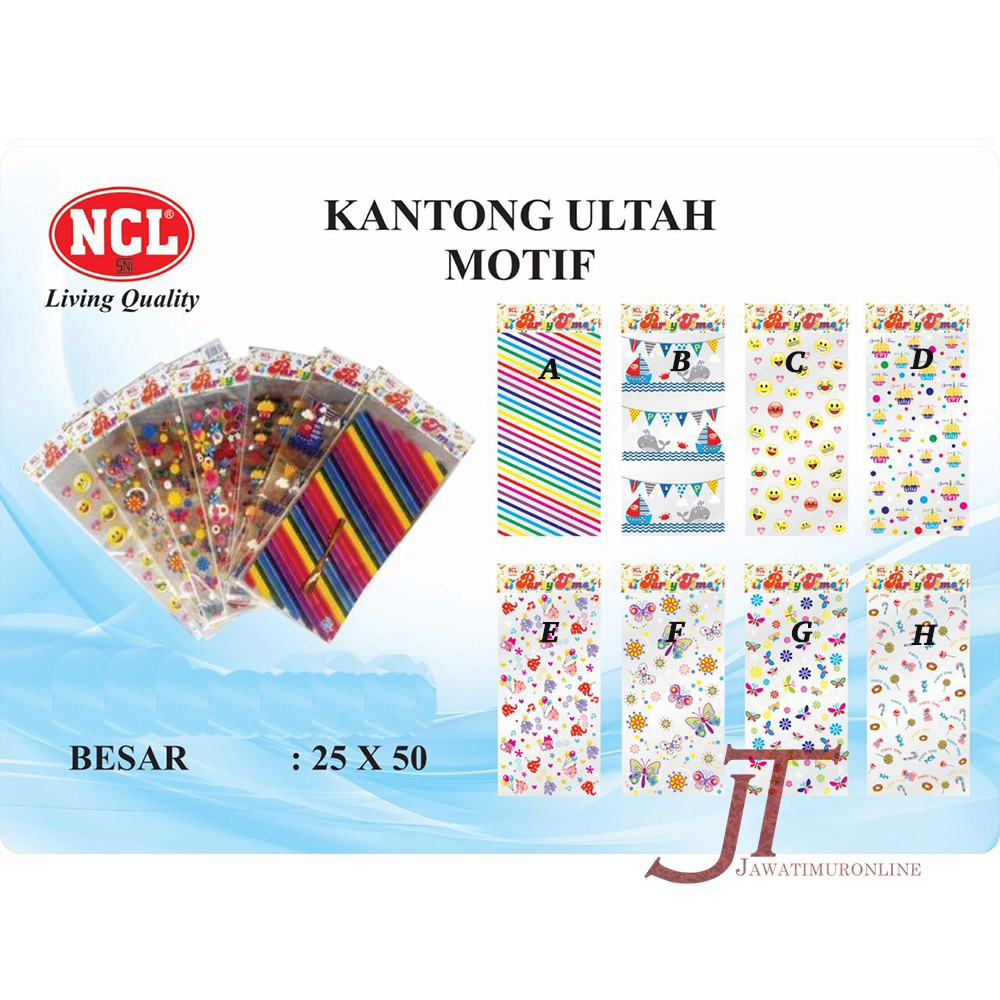 Plastik Ulang Tahun Plastik Goodie Bag Kantong Ulang Tahun Besar