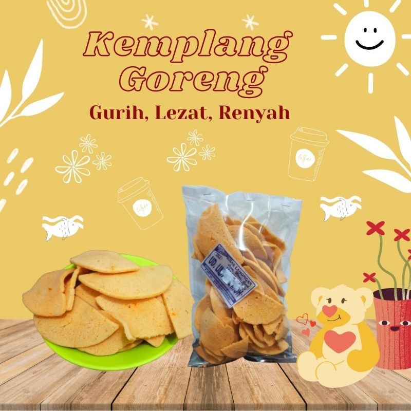 

Kemplang goreng asli lamongan enak 250 gram