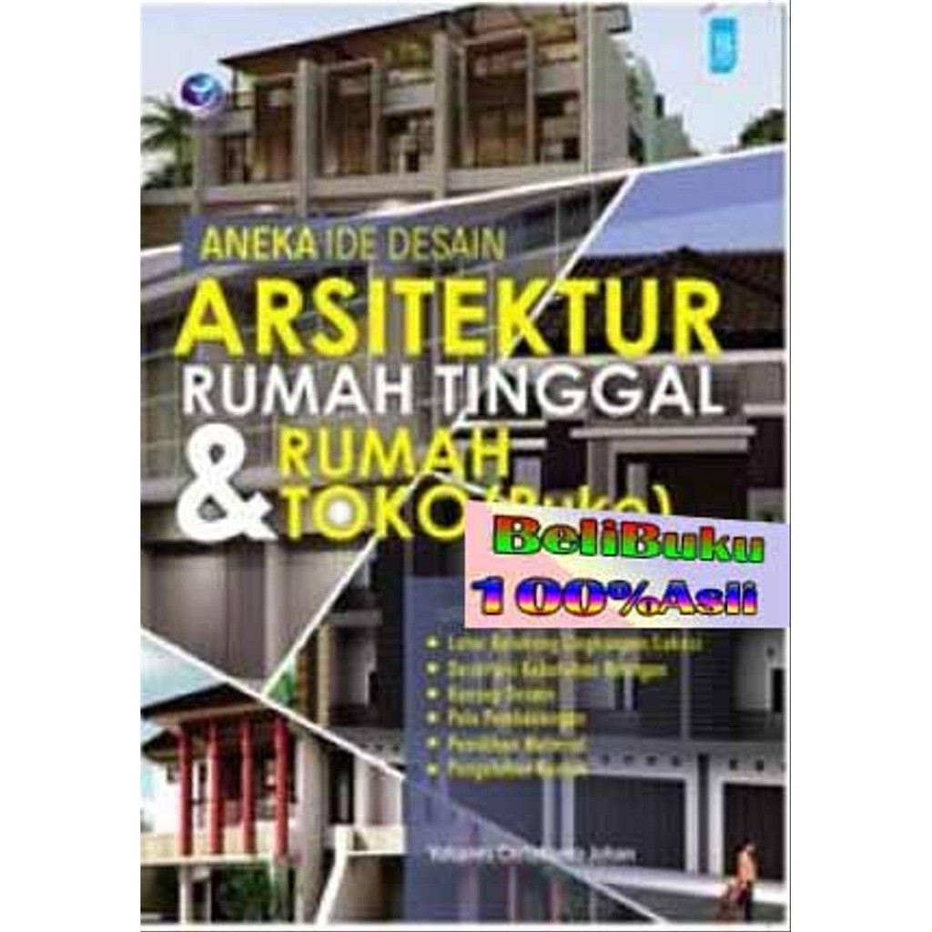 Dijual Buku Aneka Ide Desain Arsitektur Rumah Tinggal Dan Rumah