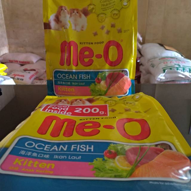 Me-O Meo kitten cat food 1kg freshpack makanan anak kucing kering