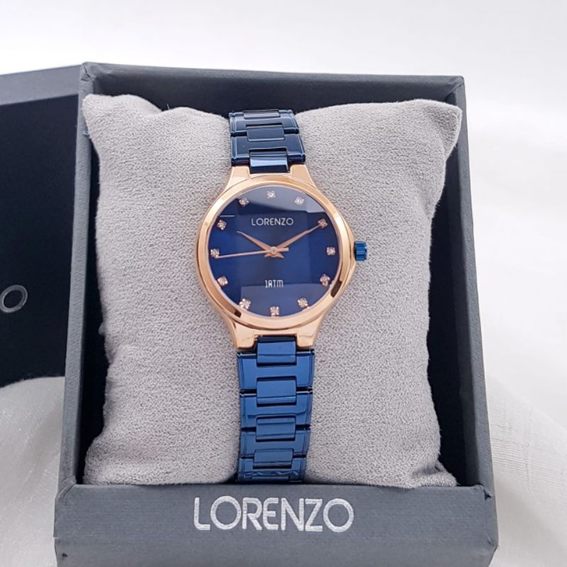 JAM TANGAN WANITA ORIGINAL LORENZO 7014 BERGARANSI