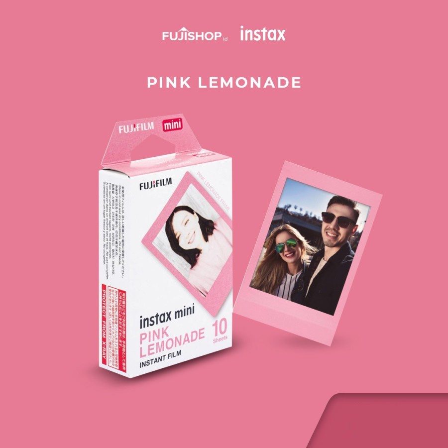 Jual Fujifilm Refill Instax Mini Film Pink Lemonade Instax Mini Paper