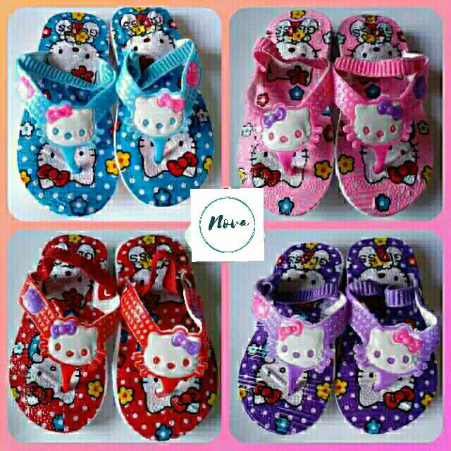 Sandal Cicit Lol, hello kitty