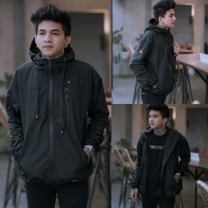 BIG SIZE JAKET COWOK PARASUT ORIGINAL REBEL ID