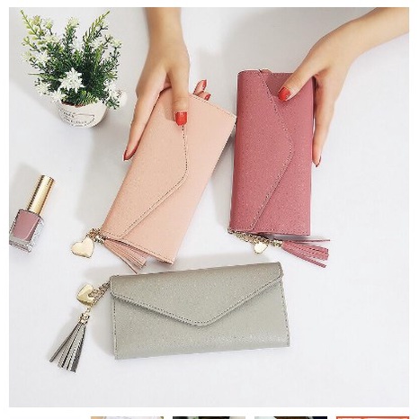 DOMPET PANJANG WANITA 8802 IMPORT TRENDY MURAH | FADHILAH SHOP BJB