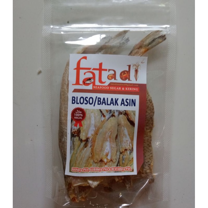 

IKAN BLOSO/BALAK ASIN _ Seafood Kering Olahan