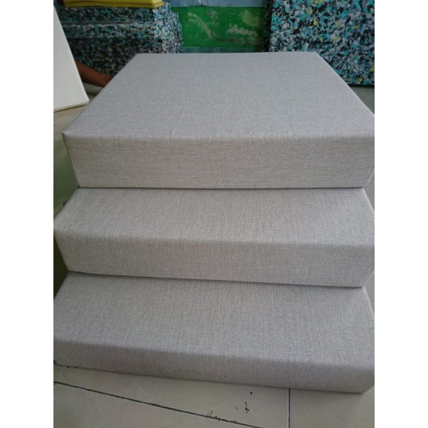 Bantalan alas duduk busa 40 x 40 tebal 10 cm busa inoac  - busa bantal lesehan alas kursi bantalan b