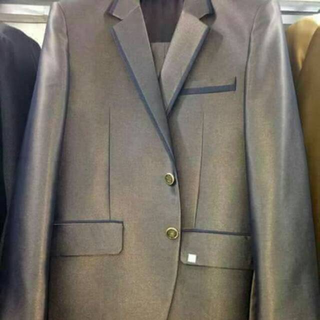 jas pria 1 stel bahan woll