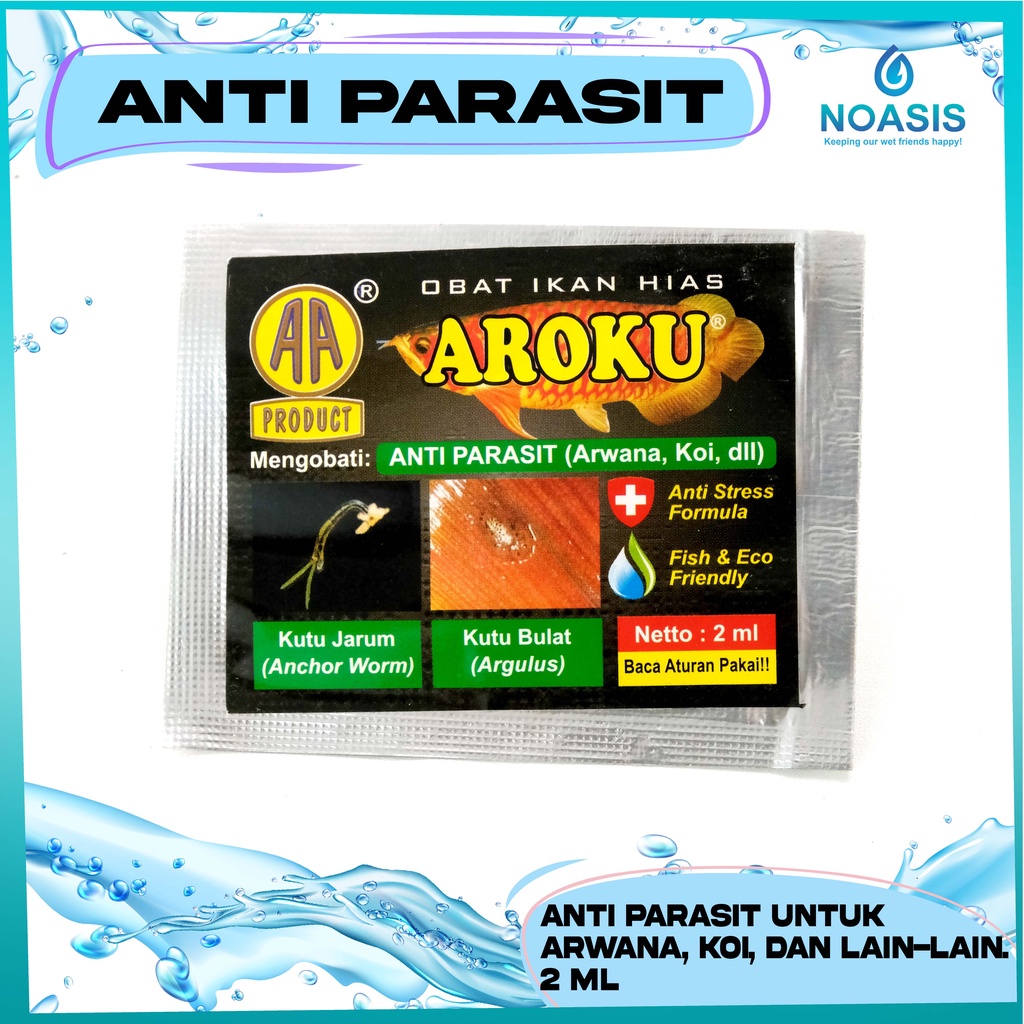 AKARI AROKU 2ML / OBAT KUTU AROWANA / ARWANA VITAMIN