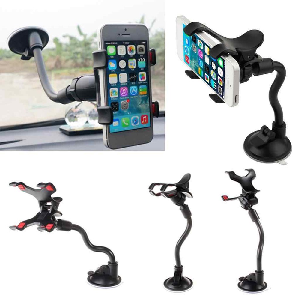 Holder Mobil Soft Tube Leher Panjang Fleksibel - Phone Holder Car