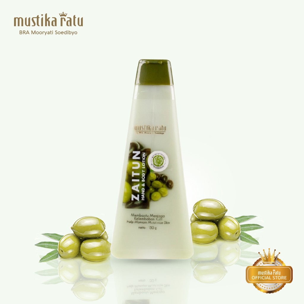 Mustika Ratu Best Seller Perawatan Tubuh Zaitun Body Lotion 150ml Melembabkan Antioksidan Bahanalami Shopee Indonesia