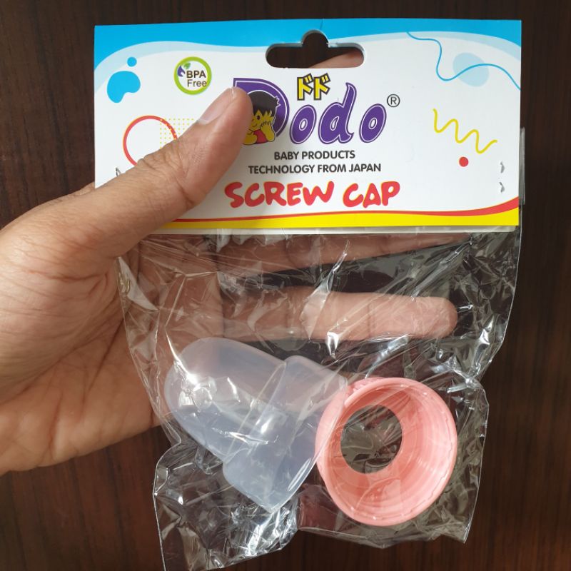 Screw Cup Dodo | Pigeon | Zippy Tutup Botol Standard Cocok Tutup Botol Pigeon Tutup Botol Lainnya (Screw Cap)