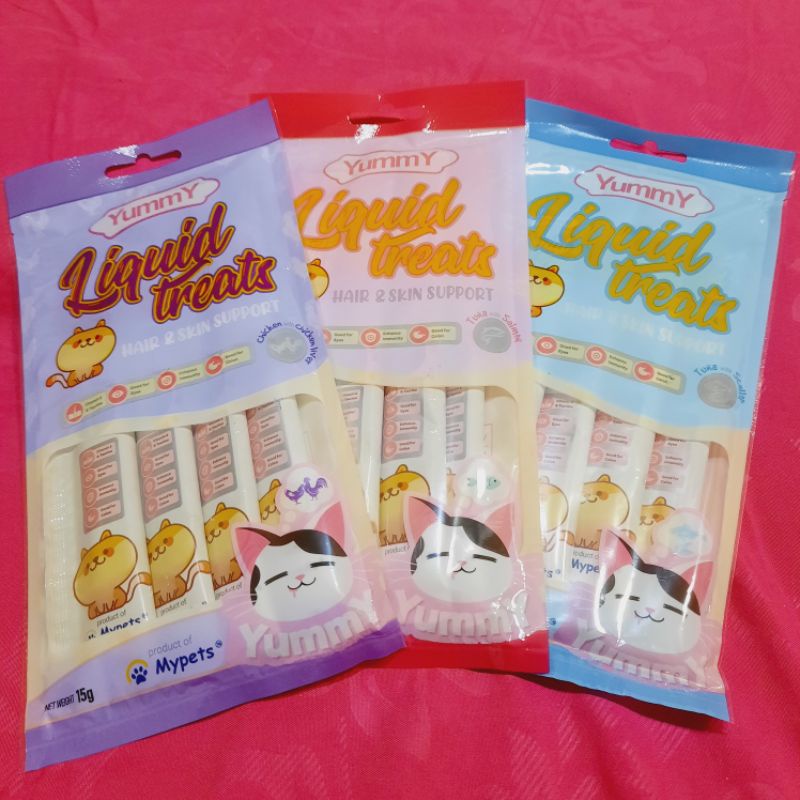 SNACK KUCING yummy liquid treats