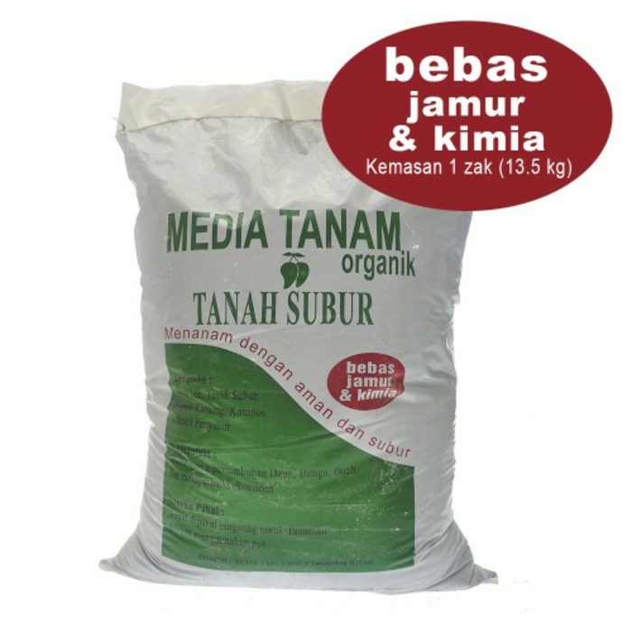 Tanam-Media- Tanah Untuk Tanaman Media Tanam -Siap Pakai(Gojek Only) -Media-Tanam.