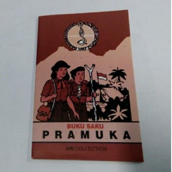 Buku saku pramuka coklat 1 biji