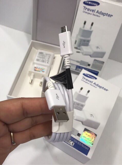 Charger Sam 9V 2.0 real Fast charging note5 / s6 / S7 packing kotak TP