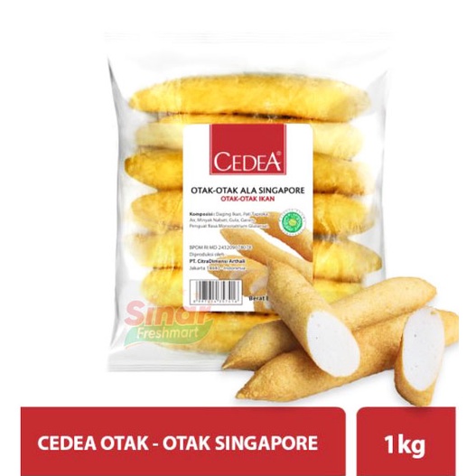 

[SINAR.FRESHMART] CEDEA Otak - Otak Singapore [1kg]