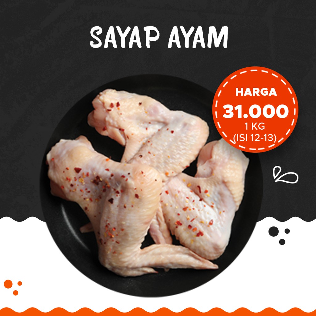 

SAYAP AYAM 1 KG