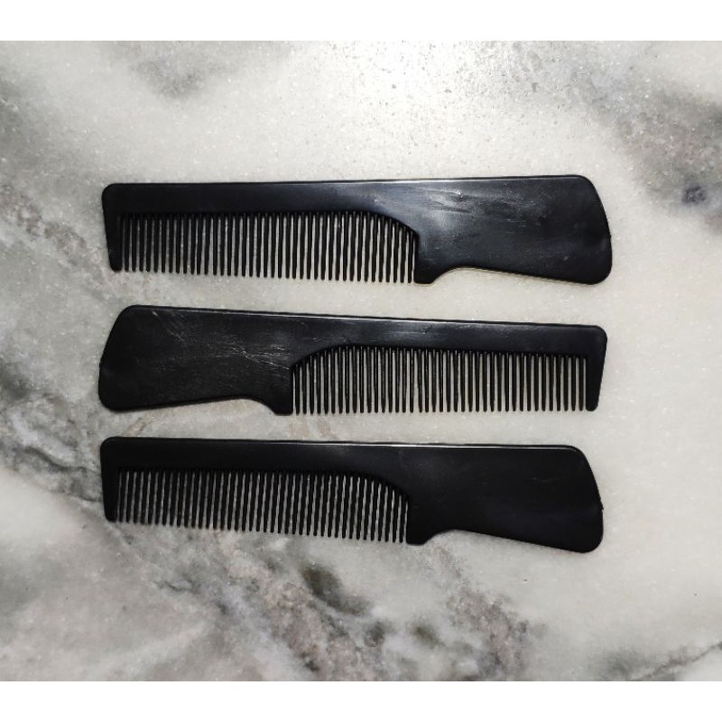 Sisir saku gagang hitam 36pcs