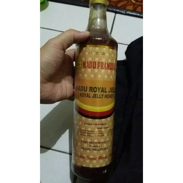 

Madu royal jelly 650 ml madu pramuka