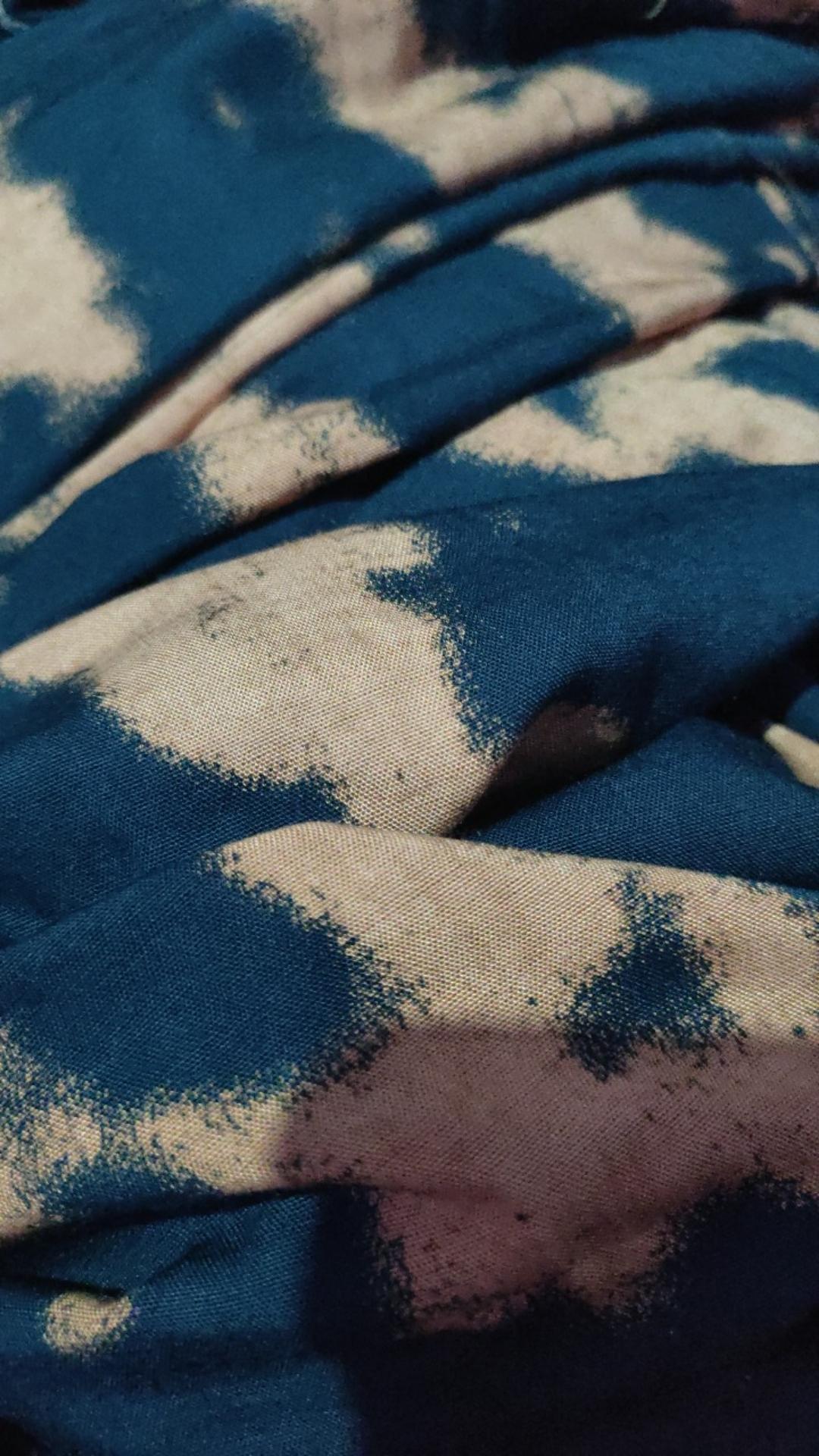 Gamis Tie Dye Shibory Busui || Shibory Tie Dye || Batik Pekalongan Maju