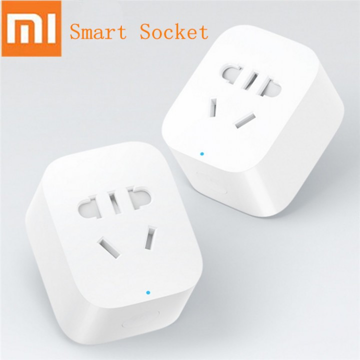 Stop Kontak Xiaomi WiFi Smart Socket Smartphone Control