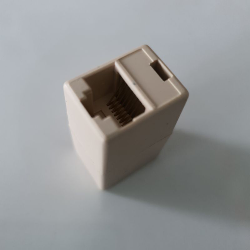 BAREL RJ45 SAMBUNGAN RJ45 SAMBUNGAN LAN COUPLER RJ45 FEMALE FEMALE