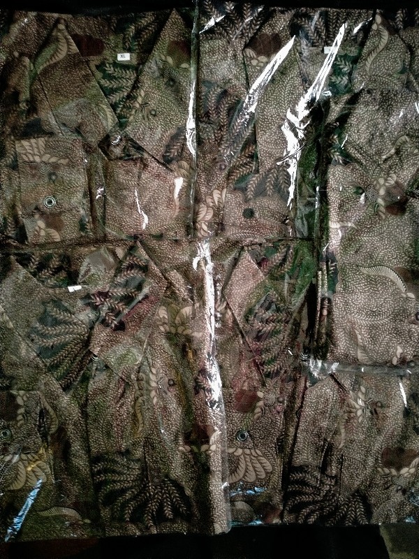 Batik Tunik Shibori Jumputan Terbaru Size S-3l / Hrb026 Yelbor Navbor / Biru Putih