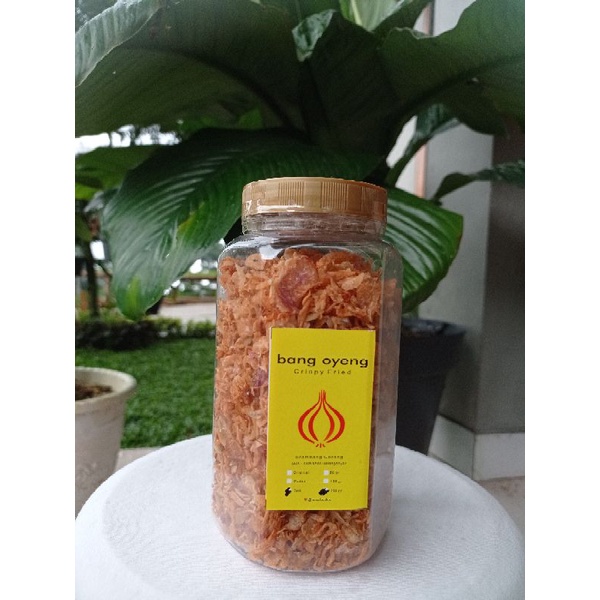 

Bawang Goreng Premium Bang Oyeng Teri 200 Gram