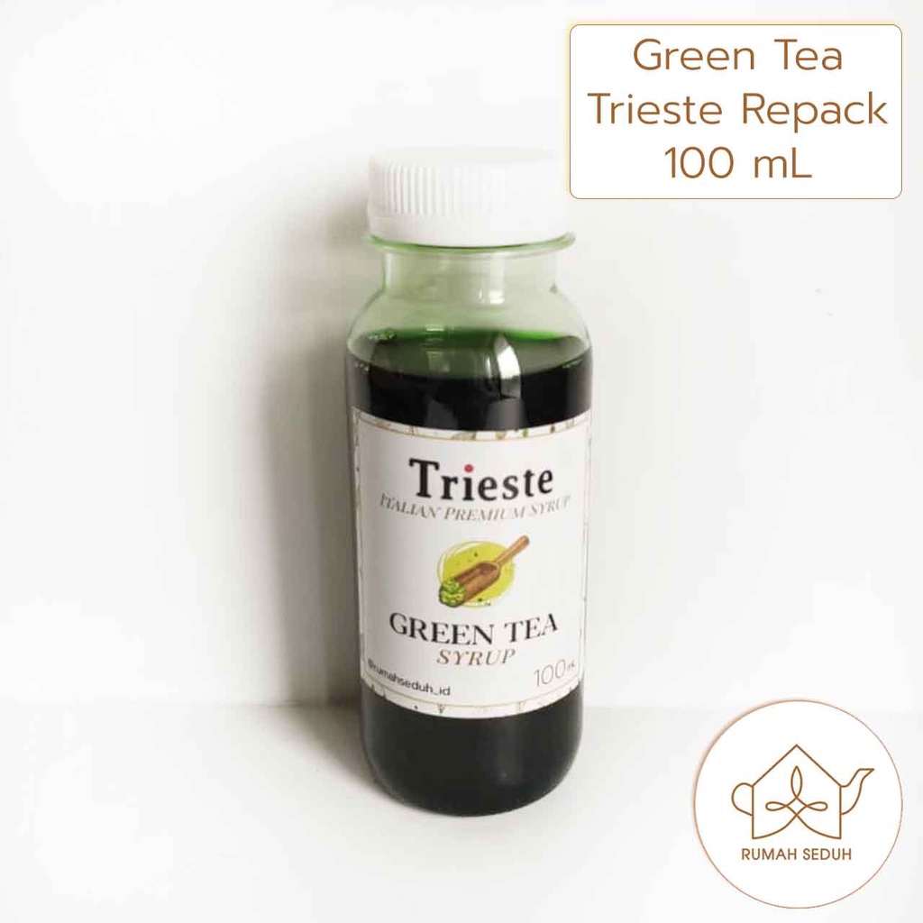 

100mL Trieste Green Tea Syrup - Sirop Matcha - Sirup Macha Teh Hijau