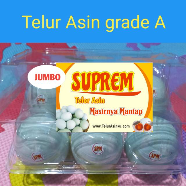 

Telur asin SUPREM jumbo