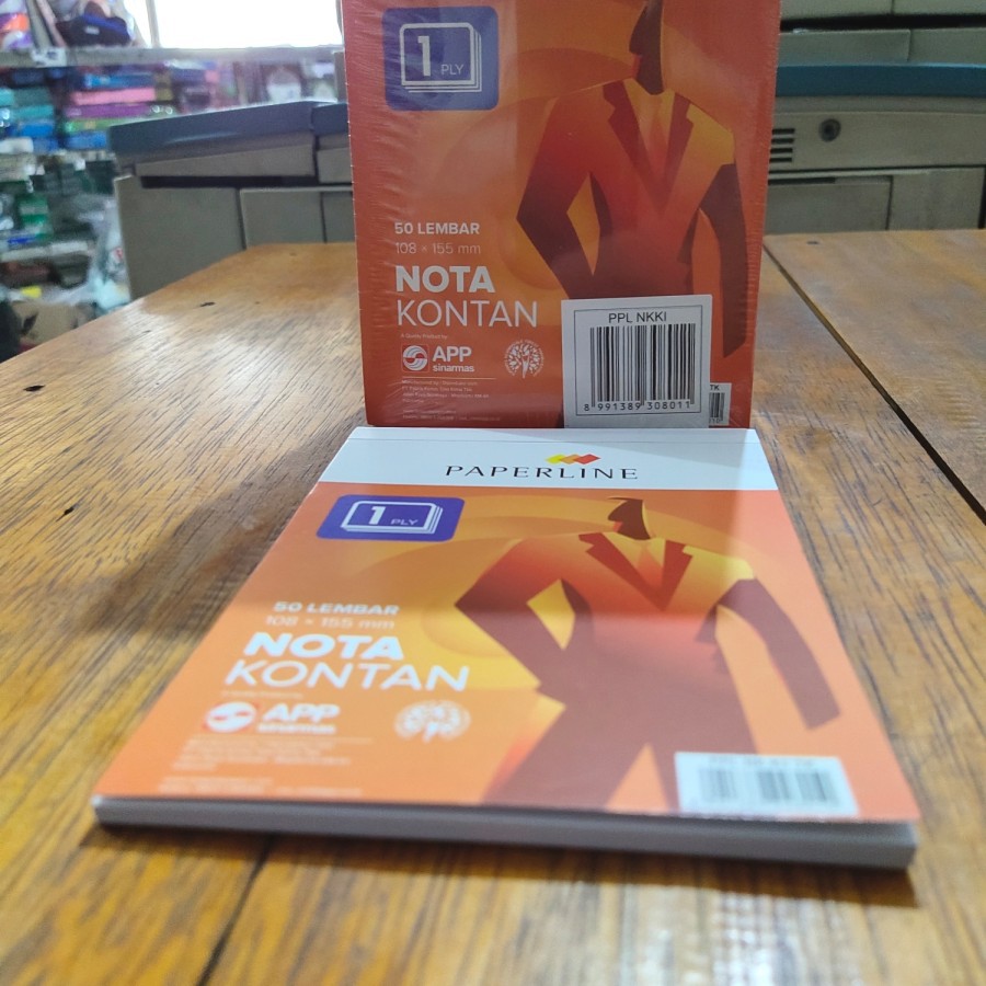

Nota K1 / Buku Nota Bon kecil Paperline 1 Ply (1pcs)