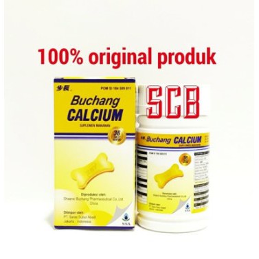 Obat vitamin / Suplemen penguat tulang - Buchang Calcium