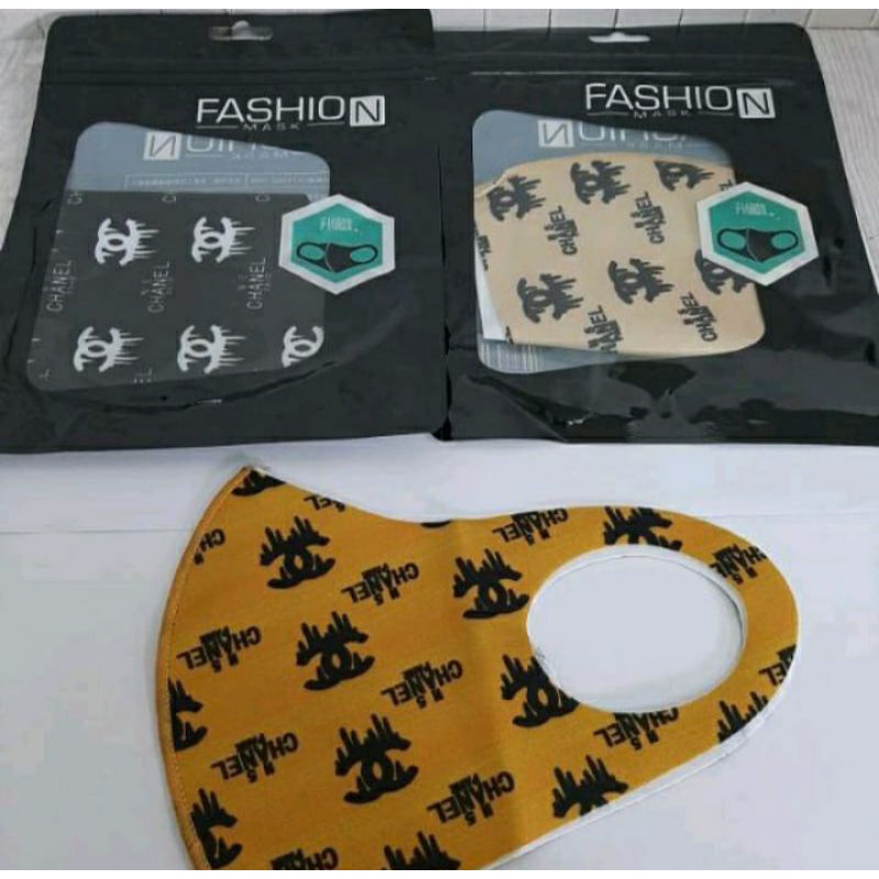 PROMO ECER MASKER SCUBA MOTIF RANDOM TEBAL BEST SELLER