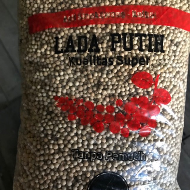 

Lada Putih Kualitas Super Asli Kalimantan 500gr
