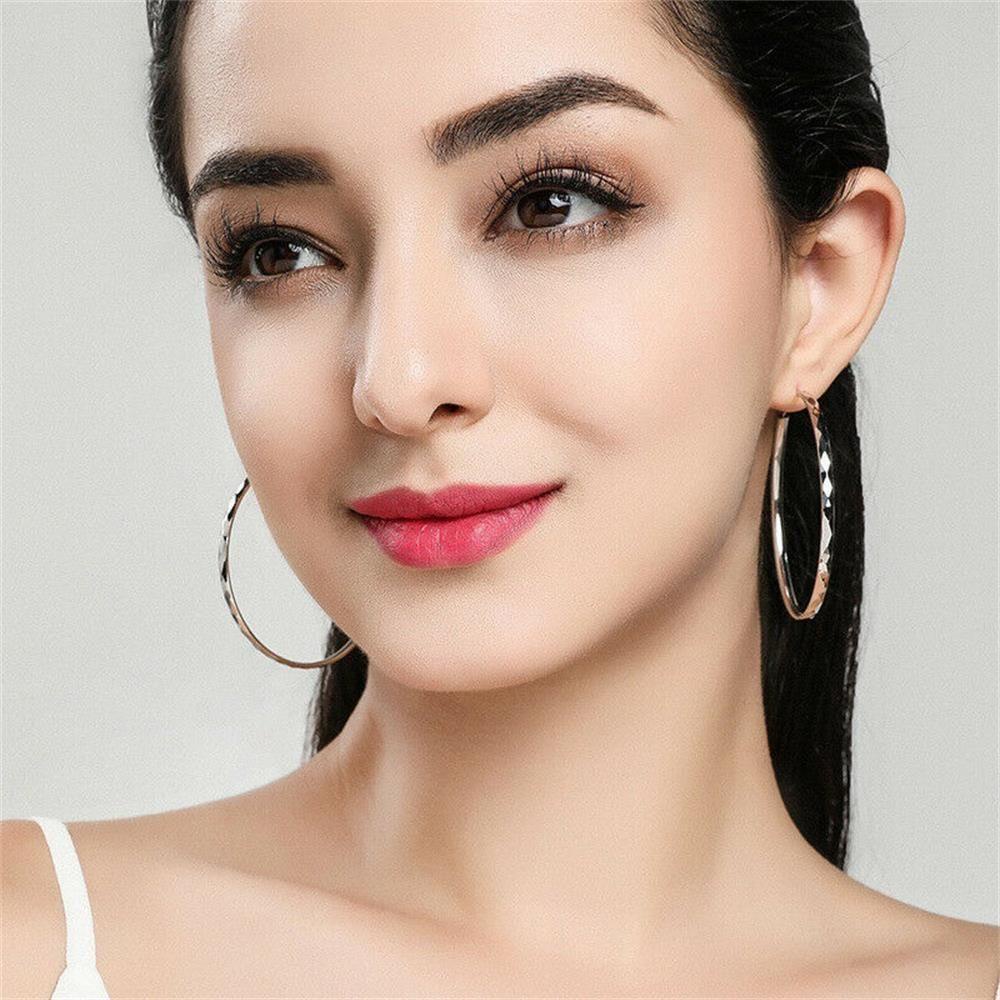 Anting Hoop Nanas Hadiah Untuk Wanita Gadis Tindik Perhiasan Pesta Anting Loop Halus