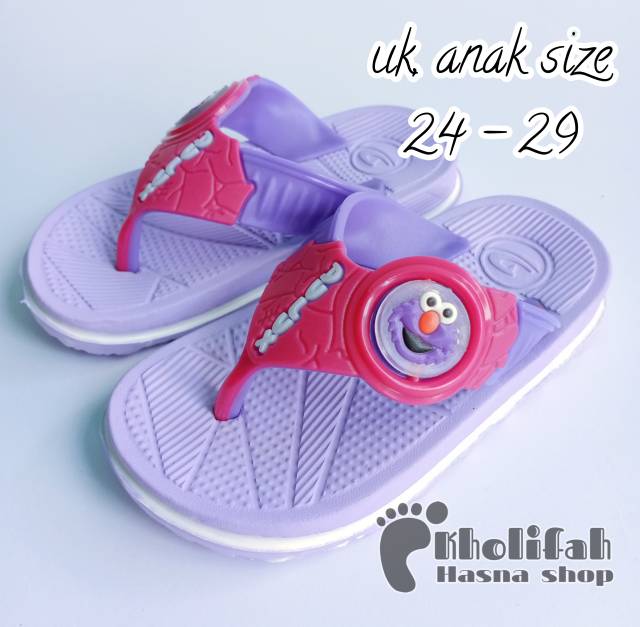 Sandal jepit anak elmo DULUX 293D-1 24-29