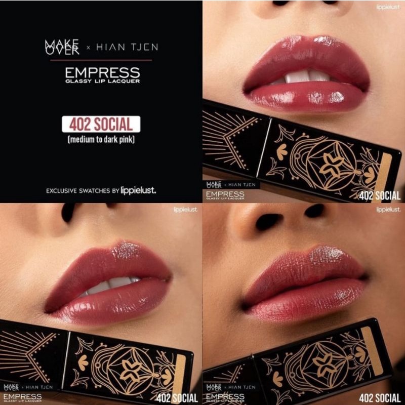 Lip Tint MAKEOVER HIAN TJEN / HOUSE OF HUR / REVELINE / SOMETHINC / OMBRELLA berbagai merk (PL)