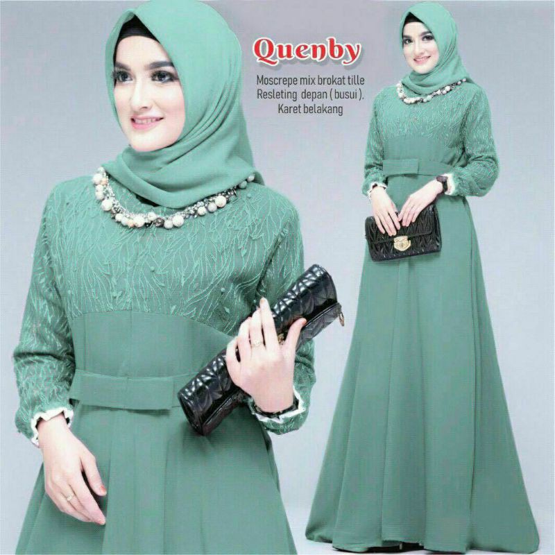 gamis Quenby gamis syar'i modern dress syar'i Quenby