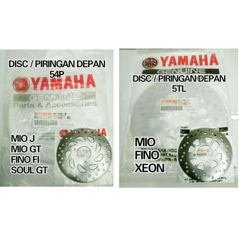 Piringan depan YAMAHA MIO FINO X RIDE MIO J Z S GT SOUL 125 FI XEON RC disc cakram