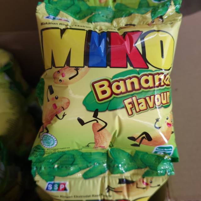 

Miko Banana Flavor 1renteng isi 10