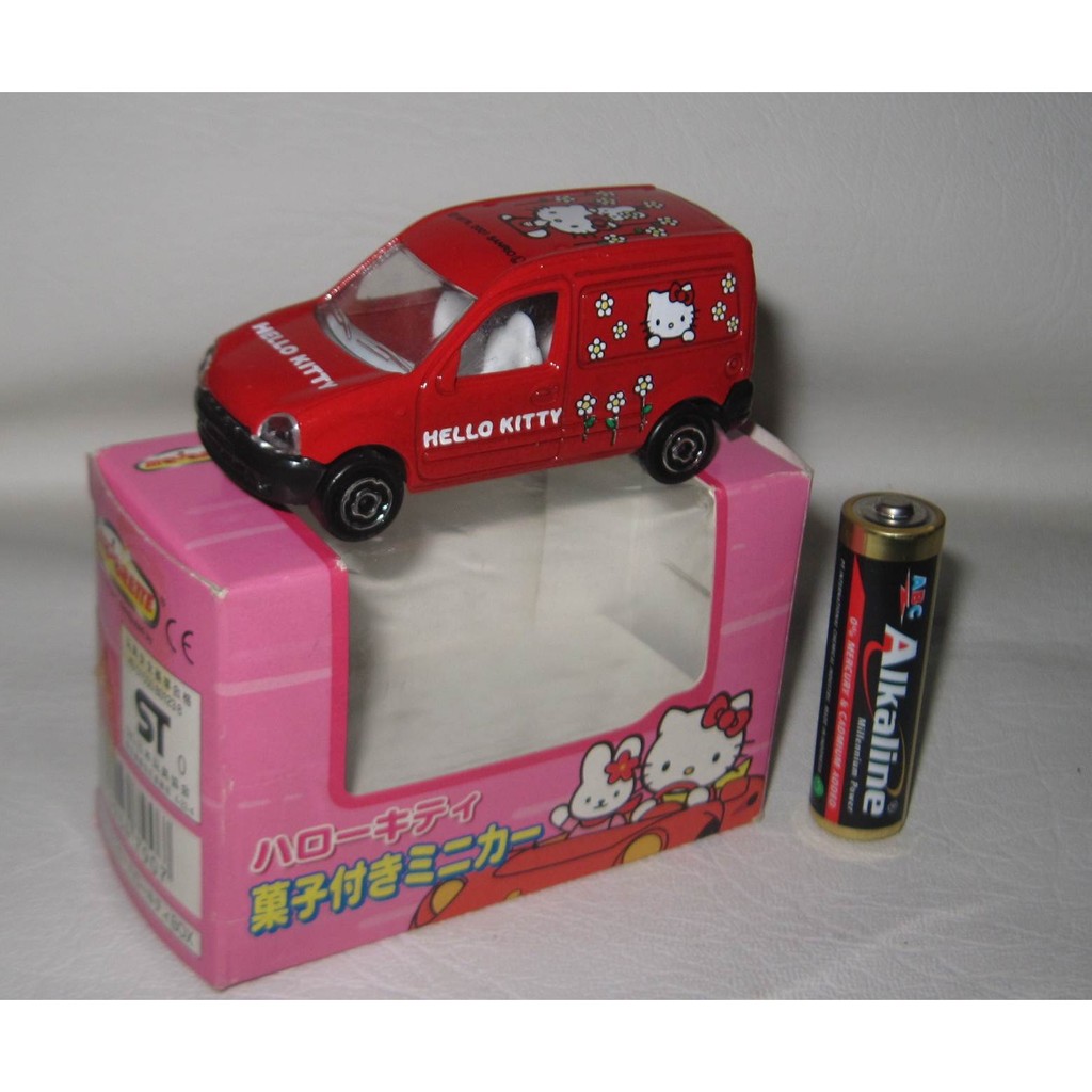 Diecast Renault Kangoo Hello Kitty Limited Edition Skala 1:57 Kabaya Majorette Original Japan New