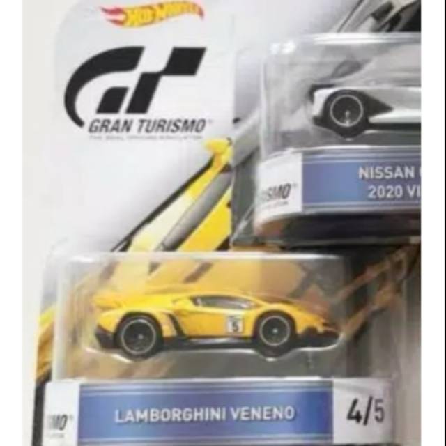 Hot Wheels Lamborghini Veneno Kuning Gran Turismo GT