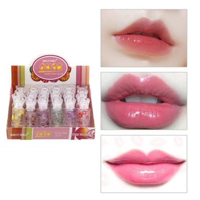 PROMO!! LIP OIL IMAN OF NOBLE CUTE CANDY FRUIT 936D