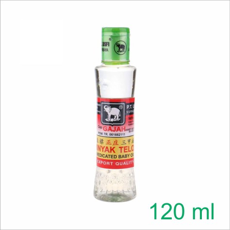 MINYAK TELON CAP GAJAH 120 ML - MENGHANGATKAN BADAN