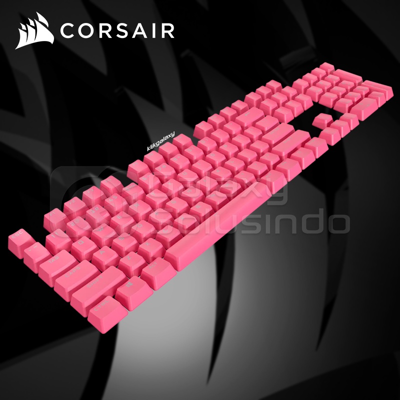 Corsair PBT DOUBLE-SHOT PRO Keycap Mod Kit - Rogue Pink