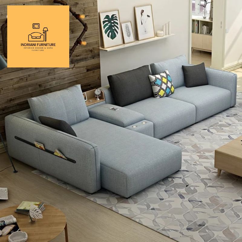 Jual Sofa Letter L Minimalis Modern Super Cantik Sofa Tamu Empuk